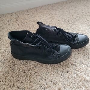 Converse Chuck Taylor All Star Canvas Unisex High Top Shoe - M5/W7 - Black